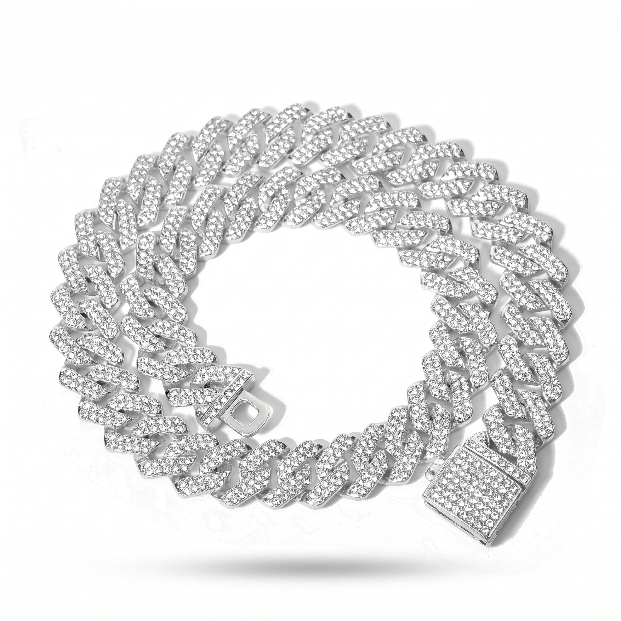 Collar Cadena Cubana + Dije