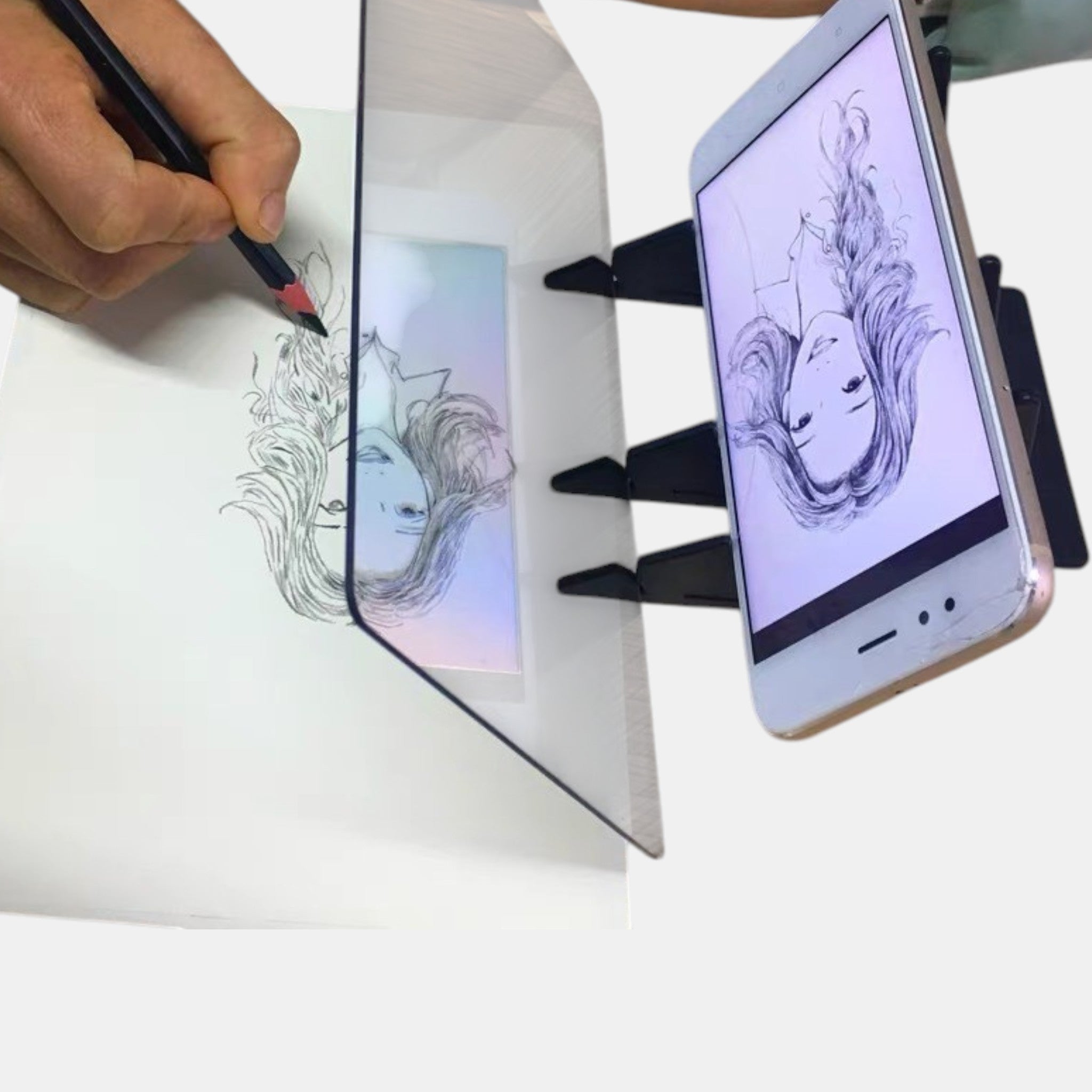 Tablero de trazado de proyección, herramienta de tablero de dibujo