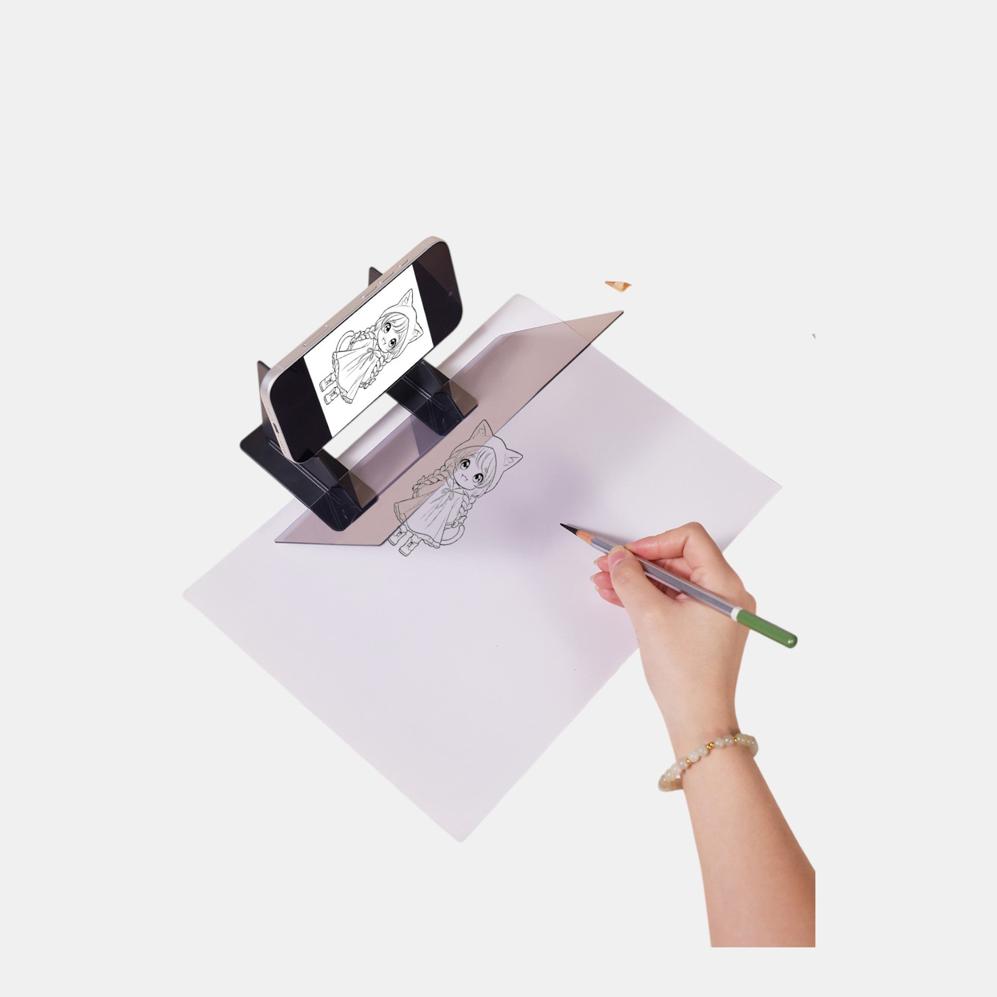 Tablero de trazado de proyección, herramienta de tablero de dibujo