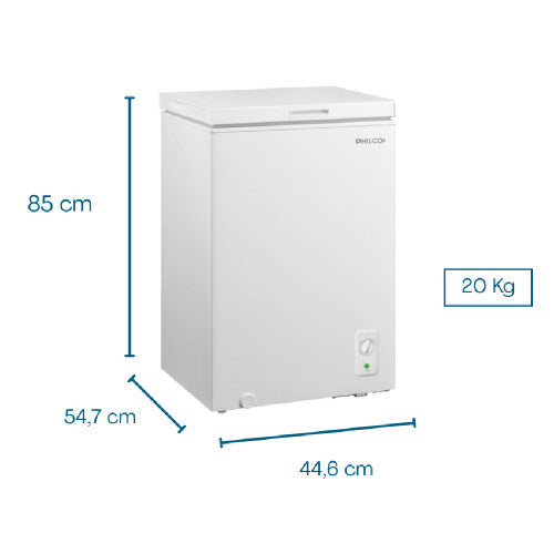FREEZER HORIZONTAL PHILCO 99 LTS INVERTER BLANCO 94PHCH099BI