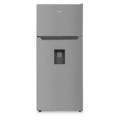 Heladera Top Mount No Frost Dispenser  Inverter Philco  402L Inox 94PHNT453XDI2