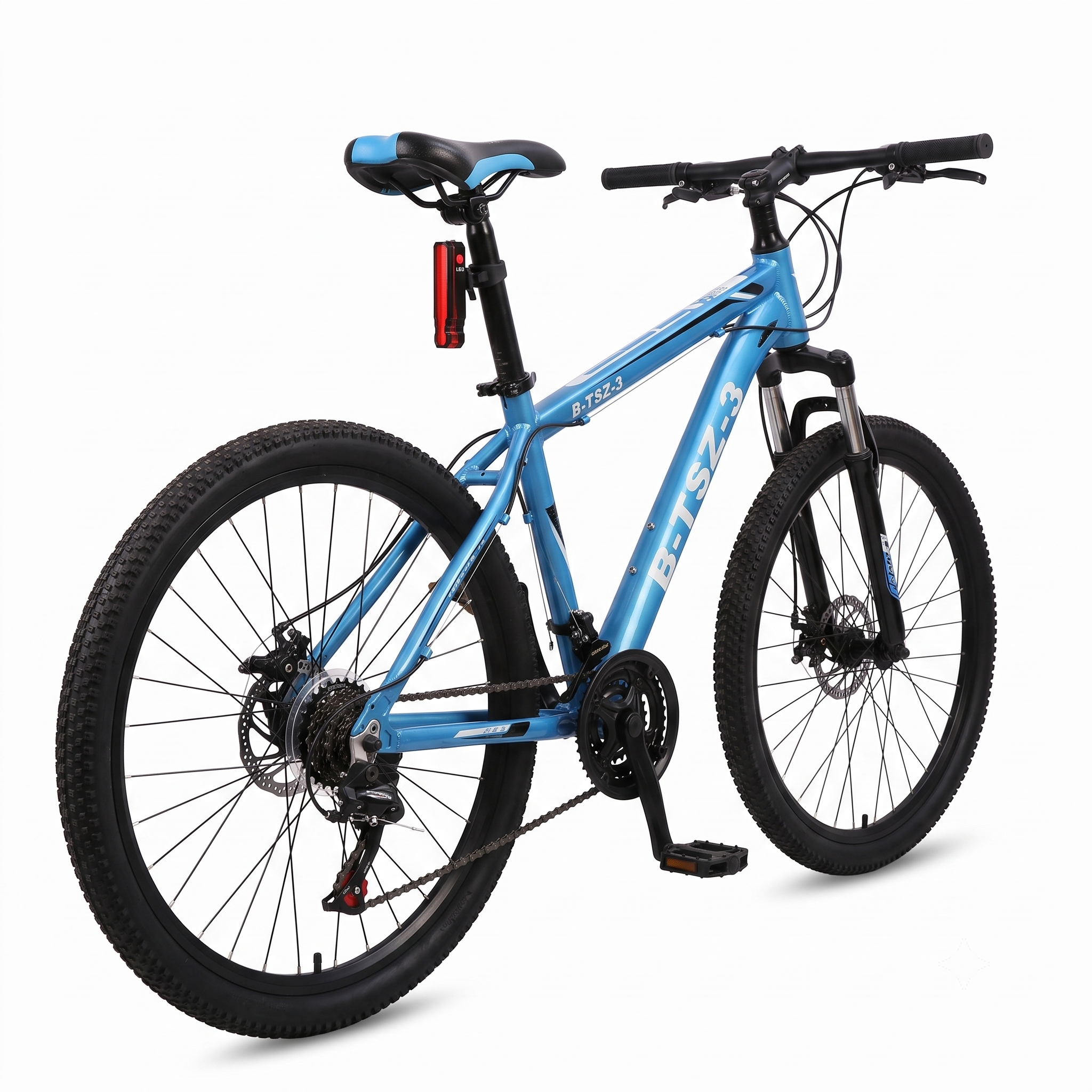 Luz Trasera Láser Spider para Bicicleta | LED + Láser | Recargable USB |