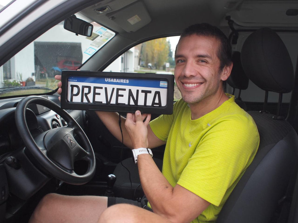 Portapatente eléctrico