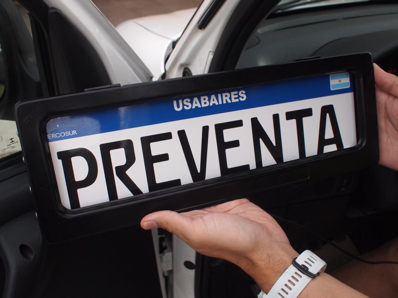 Portapatente eléctrico