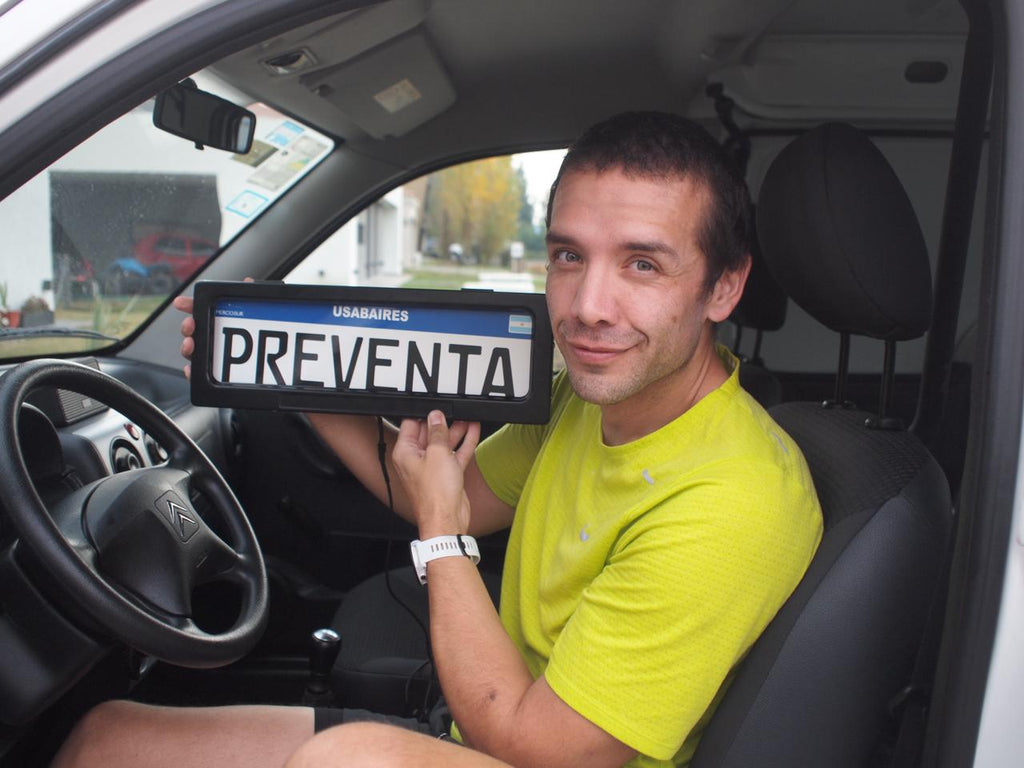 Portapatente eléctrico