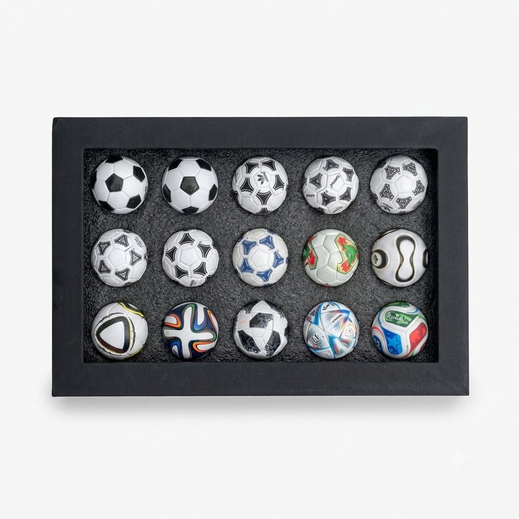 Set de Mini Balones Históricos de los Mundiales