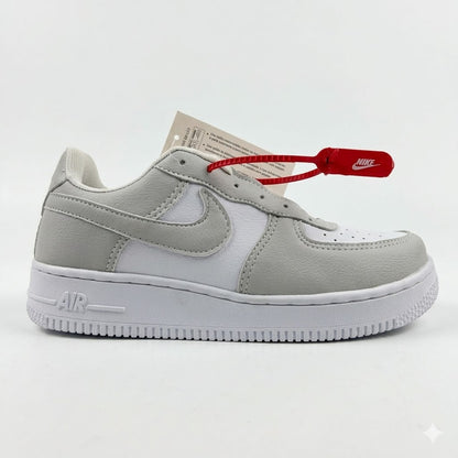 Zapatillas Nike Air Gris Claro y Blanco