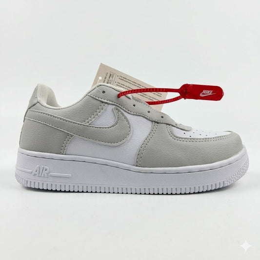 Zapatillas Nike Air Gris Claro y Blanco